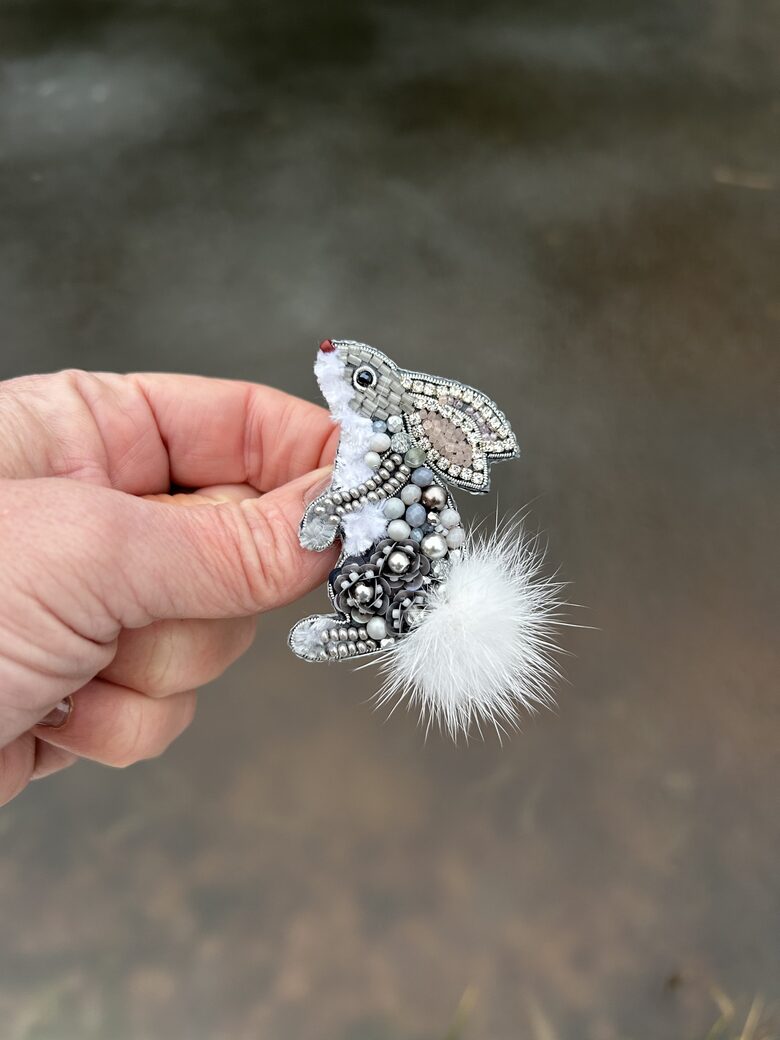 Zaķa piespraudes materiālu komplekts