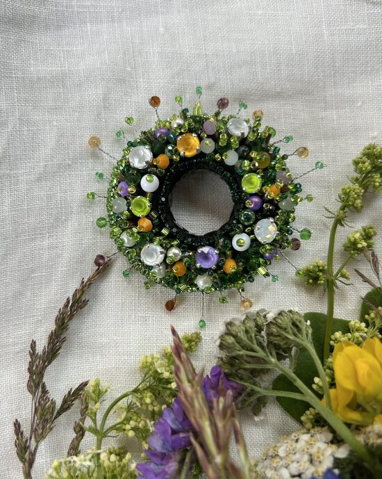 Pļavas saktas materiālu komplekts