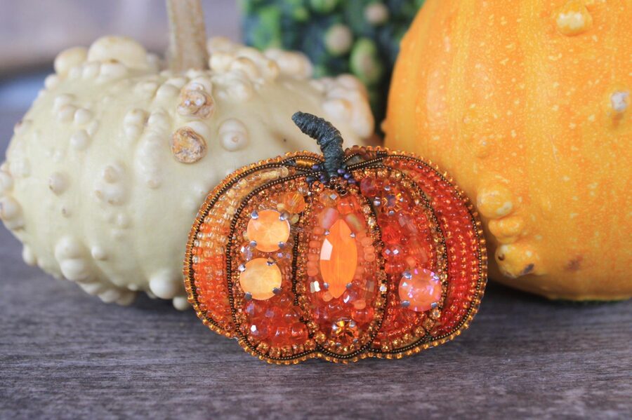 Ķirbja piespraudes meistarklase